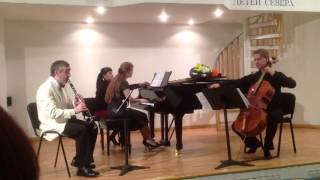 Glinka. Trio pathetique. - Sergey Nizkodub - Clarinet,Cello and Piano.