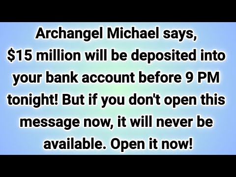 💸Your wait is finally over!Archangel Michael says, a miracle will make you rich tonight. Open it now