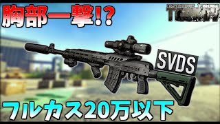 【タルコフ】4アーマー以下一撃!? 今期のSVDSはカスタム性向上し強くなりました!!【EFT】