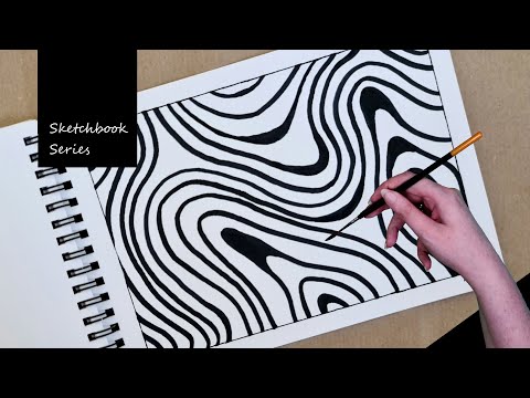 Sketchbook Series: Hypnotic [ABSTRACT ART] #13 - Anna Abstrakt