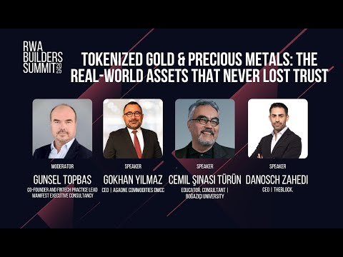 RWA Panel (IBW 2025): Tokenized Gold & Precious Metals: The Real-World Assets That Never Lost Trust