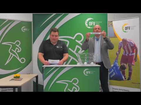 OFV Cupauslosungen Halbfinals Herren 2.Liga / 3.-5. Liga