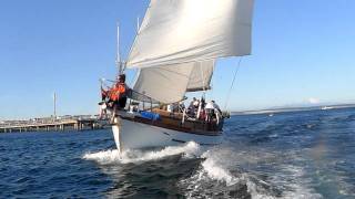 preview picture of video 'Seawulff WoodBoat Charter Sailing  Port Townsend'