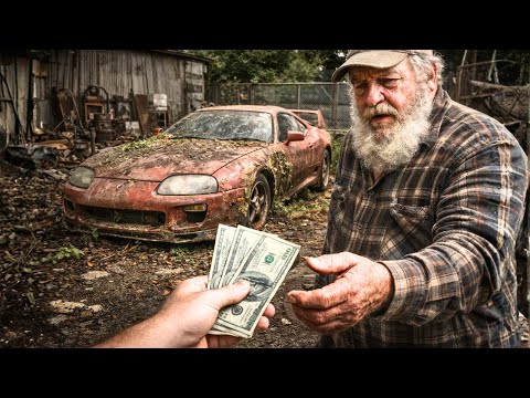 Thumbnail for I Bought 1993 Toyota Supra Turbo for ONLY $300! Grandpa Sold Me His Abandoned car (Full Restoration) by Toyota GR Supra