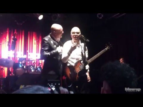 Tony Visconti calls David Bowie to sing Happy Birthday, Holy Holy at Highline Ballroom, Jan 8th 2016