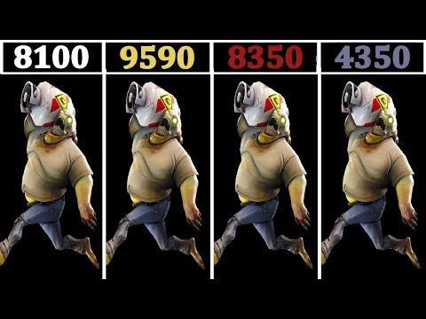 Intel 8100 vs FX 9590 vs 8350 vs 4350 | Tested 14 Games |
