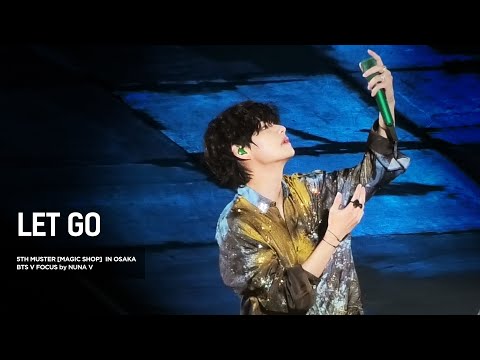191215 5th muster MAGIC SHOP - Let Go / BTS V / 방탄소년단 뷔 (4K fancam)