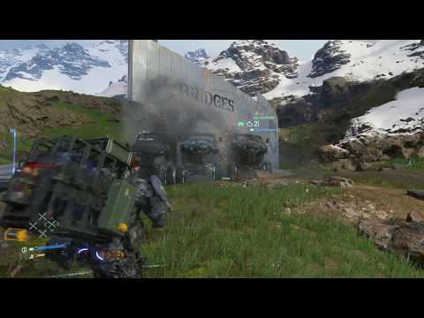 DEATH STRANDING™ Solving the abandoned vehicle problem