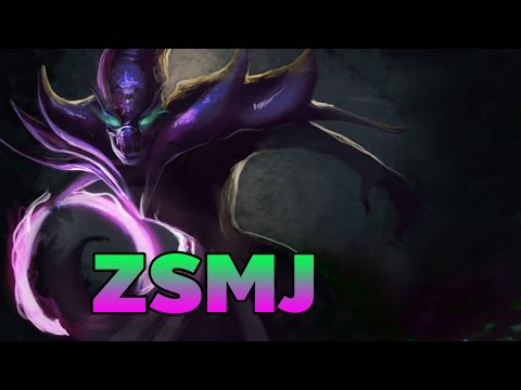 [Dota2] HGT ZSMJ Pro Specter Patch 6.83 Carry vs DK [ ZSMJ Gameplay ]