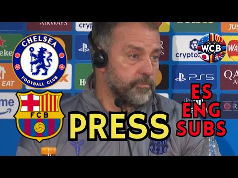 FLICK PRESS FC BARCELONA VS CHELSEA CHAMPIONS LEAGUE J5 | ES + ENG SUBS