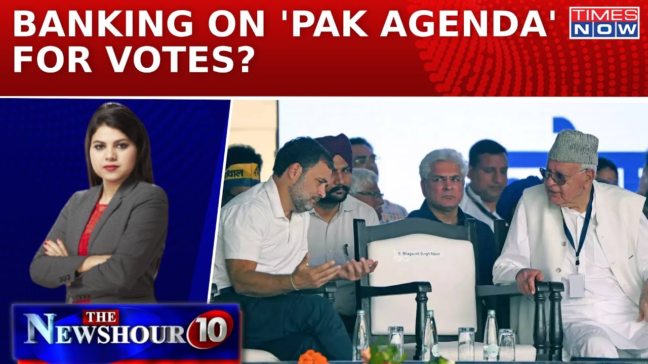 Jammu And Kashmir Election: Pakistan's Art 370 Rant, BJP Tears Into NC-Cong Ally| Newshour Agenda