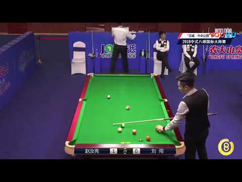 Zhao Ruliang VS Liu Chuang - L16 - World Chinese 8 Ball Masters Tour 2018-2019 Stop 2 Siping