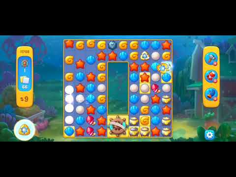 Fishdom Easy Level 11708 ( with ingame lightning booster) @choraelmin