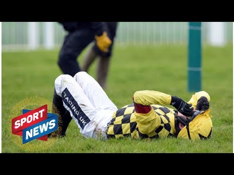 Ruby Walsh OUT of Cheltenham CONFIRMED: Jockey suffers suspected broken leg in heavy fall