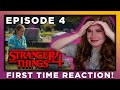 STRANGER THINGS SEASON 4 EPISODE 4 REACTION FIRST TIME WATCHING