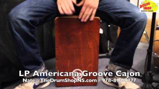 Video thumbnail for LP Americana Groove Cajon - The Drum Shop North Shore by Nate Morrison Drums