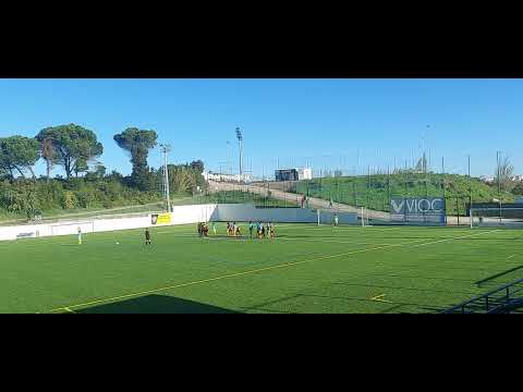 Tiago Costa golo de  livre Real Massamá 