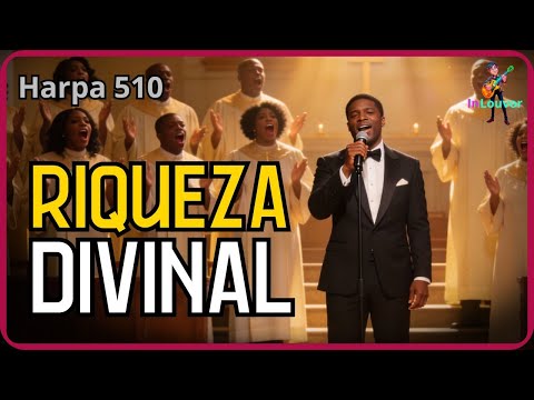 A Riqueza Divinal | Harpa Cristã | Louvor Congregacional com Coral(510)