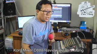 Video thumbnail for Korg D 888 Mixer Review By Zam Mung by Zam Mung ရေခြားမြေခြား Studio