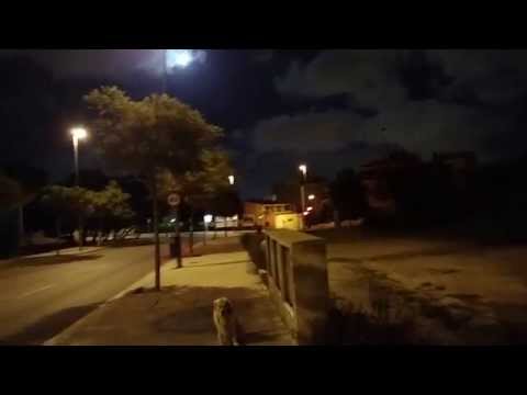 Cámara Droid Turbo por la noche