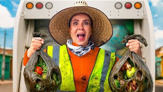 SOBREVIVÍ A RECOGER BASURA EN LAS CALLES 🤮