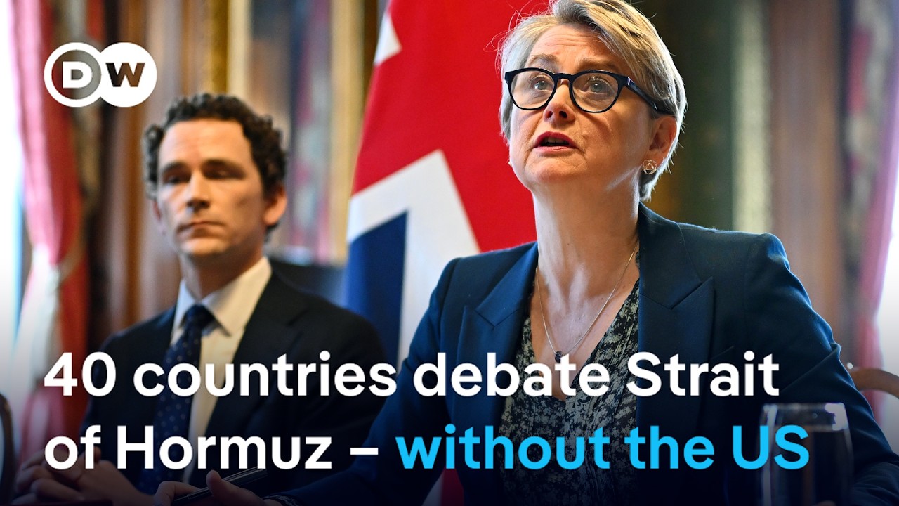 Britain hosts foreign ministers meeting to reopen Strait of Hormuz – without the US | DW News