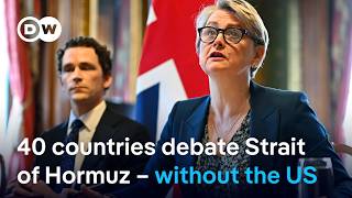 DW News: Britain hosts foreign ministers meeting to reopen Strait of Hormuz – without the US | DW News