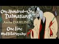 101 Dalmatians Anita Darling One Line Multilanguage With S T