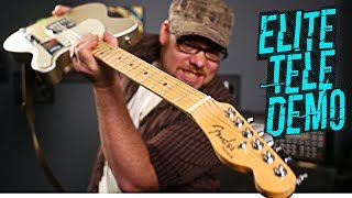 Video thumbnail for AVW demos Fender American Elite Telecaster Guitar by Allen Van Wert