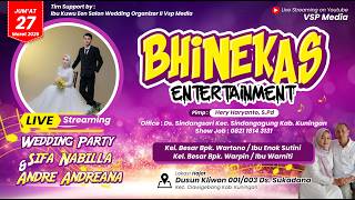 Download lagu 🔴LIVE BHINEKAS MUSIC WEDDING | SIFA NABILLA & ANDRE ANDREANA | Desa Sukadana | Jumat, 27 Maret 2026 mp3