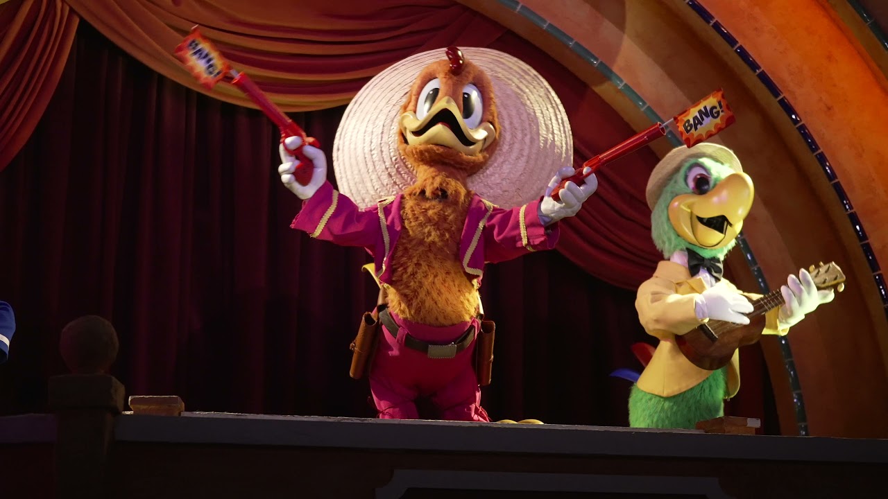 Restored Three Caballeros animatronics