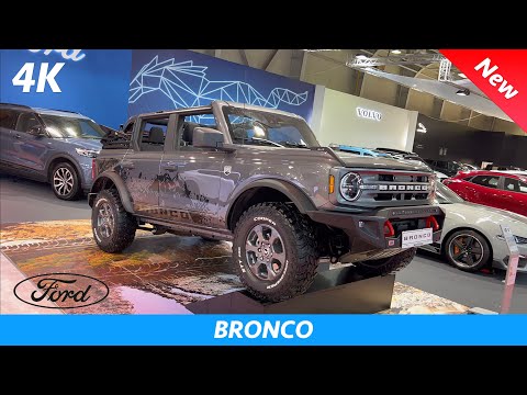 Ford Bronco 2022 - FIRST look & review in 4K | Exterior - Interior (details) Big Bend