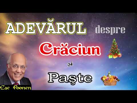 Zac Poonen - Adevărul despre Crăciun şi Paşte