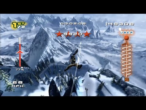 SSX 3 - Peak 2 Ruthless Race Platinum Medal [2:47] - Moby
