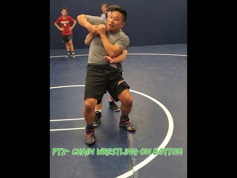 Pt2- Chain Wrestling Bottom, Change Over, Knee Slide, Stand Up, Hip Heist