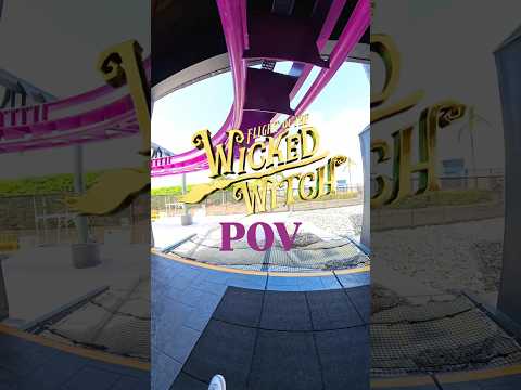 Video: Flight of the Wicked Witch | FULL POV | Movie World, Gold Coast, Australia — Warner Bros. Movie World in Oxenford, Queensland