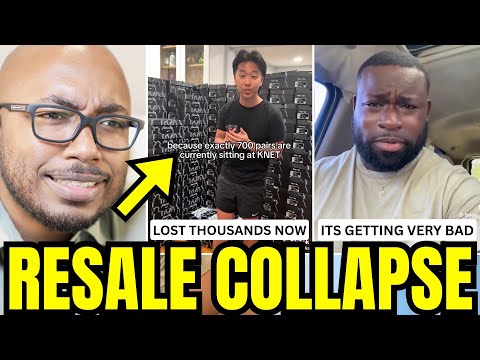 Sneaker-Wiederverkäufer verlieren ALLES, nachdem die Leute aufgehört haben zu kaufen.