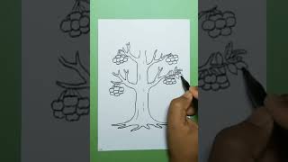 Download lagu Cara Menggambar Pohon Apel Psikotes #shorts #psikotes #viral mp3