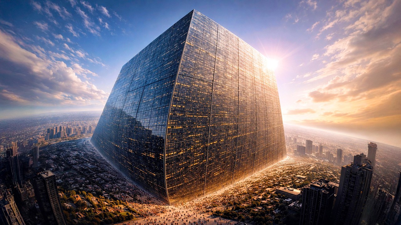 ¿Y si TODOS VIVIÉSEMOS en UN solo EDIFICIO?