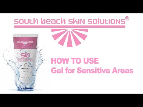 South beach lightening gel for sensitive areas