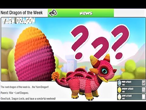 Dragon of the Week? (YARN DRAGON) | Next week dragon | Dragon mania legends |