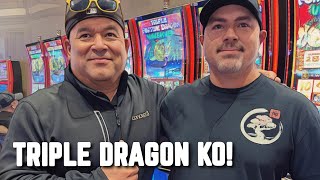 The Triple Fortune Dragon got KO'd by a HUGE handpay!