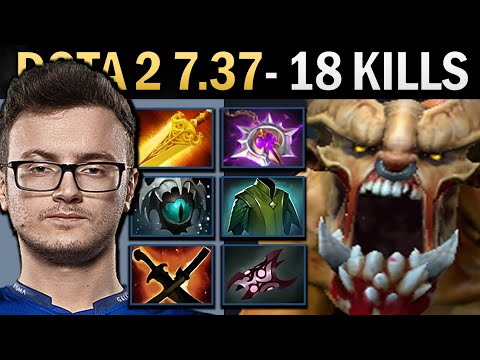 Lifestealer Gameplay Miracle with 18 Kills and Nullifier - Ringmaster Dota 2
