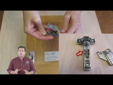 How to install Blum Hinges On New Cabinet Doors -...