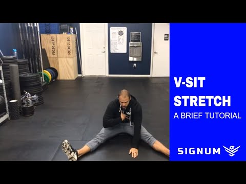 V Sit Stretch | A Tutorial
