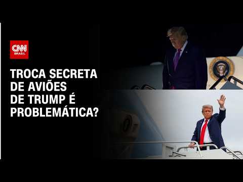 Trump troca de avião secretamente: ex-agente do Serviço Secreto explica jogo de “esconde-esconde”