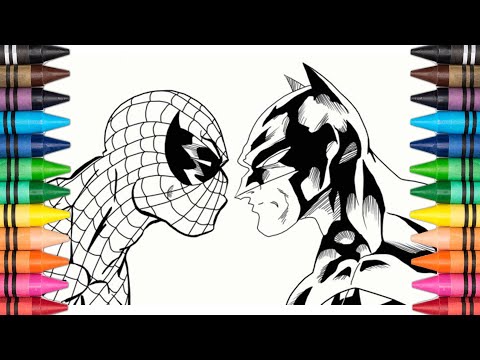SPIDER-MAN Vs BATMAN Coloring Page #168 - Syn Cole - Feel Good [NCS Release]