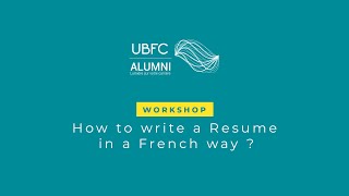 How to write a Resume in a French way ?