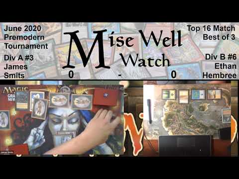 June 2020 Premodern Monthly - Top 16 Match - Zombie Infestation vs OathStill