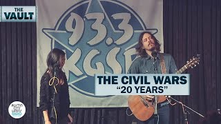 The Civil Wars &quot;20 Years&quot; [LIVE Music Lounge] | Austin City Limits Radio